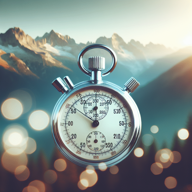 Découvrez le chronomètre mécanique alliant fiabilité et précision en toutes situations