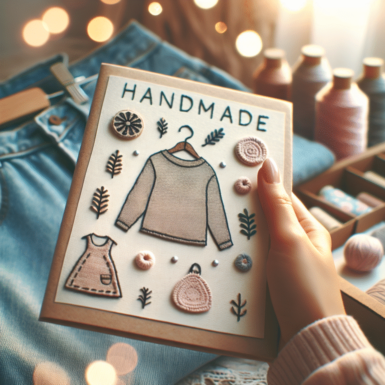 Découvrez l&rsquo;univers unique des vêtements artisanaux pour un style inimitable
