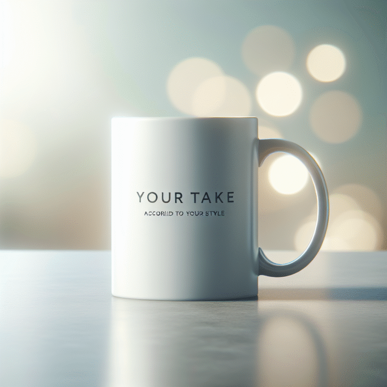 Découvrez comment sélectionner le mug personnalisé qui reflète votre style unique